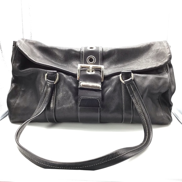 Prada Bags Prada Black All Leather Medium Shoulder Bag Tote Poshmark Prada Bags Prada Black All Leather Medium Shoulder Bag Tote Poshmark